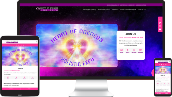 JSMT Web Design & Digital Marketing | Heart of Oneness Holistic Expo