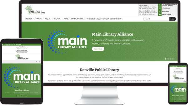 JSMT Web Design & Digital Marketing | Denville Public Library